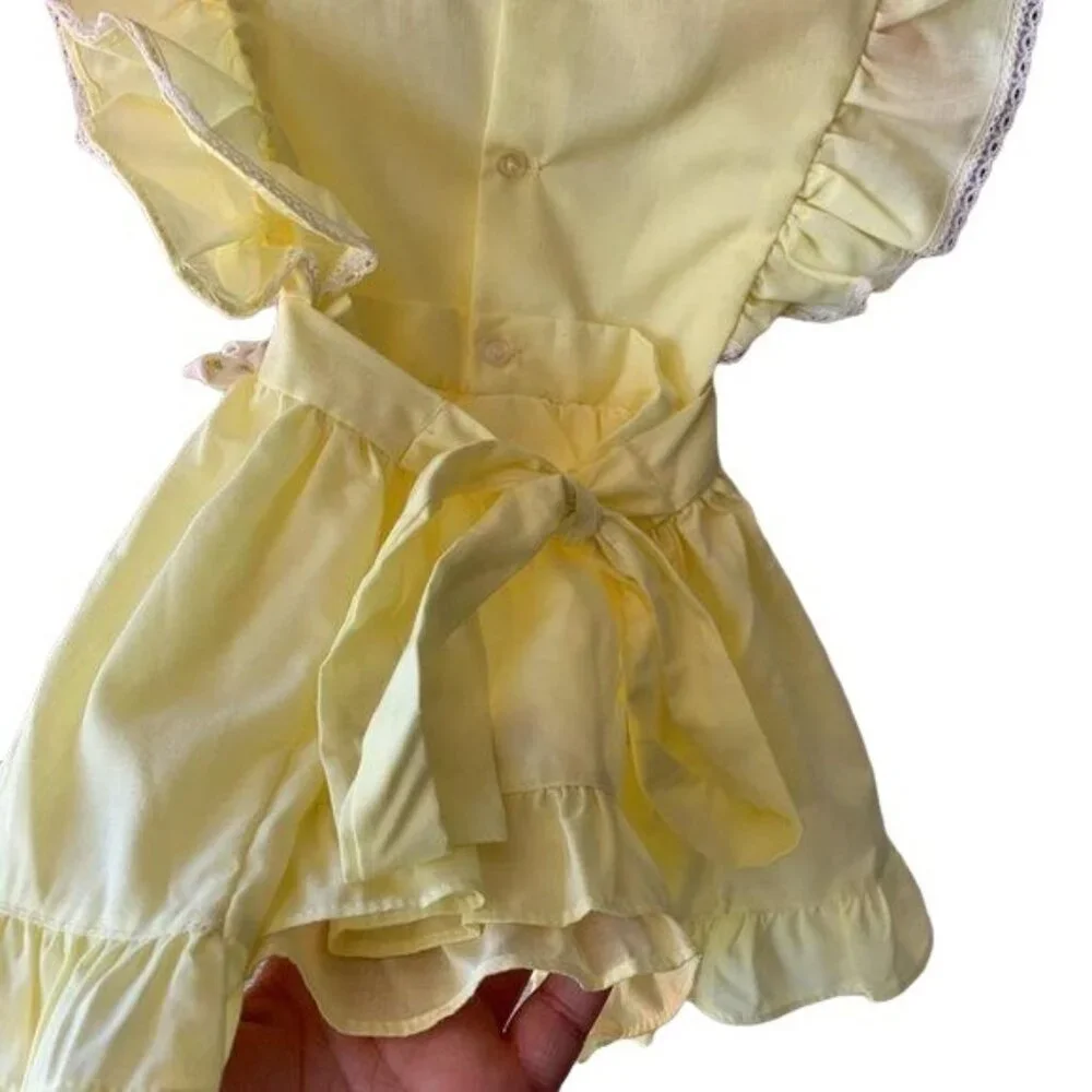 Vintage shoulder hem